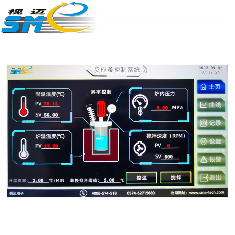 微型高压反应釜温控系统